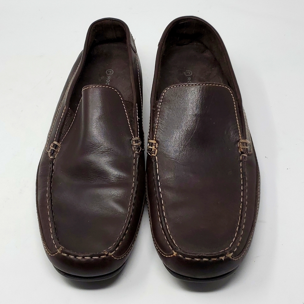 Rockport Leather Loafers Sz 12 - Picture 4 of 8